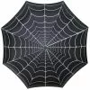 Kreepsville Skull Handle Spiderweb Umbrella Homewares & Gifts