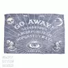 Kreepsville Go Away Glow In The Dark Throw Blanket