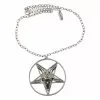 Kreeepsville 666 Jewelry Baphomet Satanic Circle Necklace 2 Kreeepsville 666 Jewelry Baphomet Satanic Circle Necklace