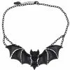 Kreepsville Creature Of The Night Bat Black Necklace Jewelry 2 Kreepsville Creature Of The Night Bat Black Necklace Jewelry