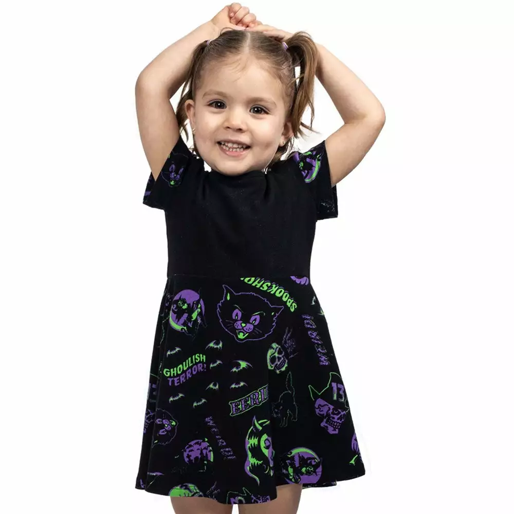 Kreepsville Spookshow Toddler Dress 3 Kreepsville Spookshow Toddler Dress