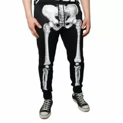 Kreepsville Skeleton White Bone Jogger Pant