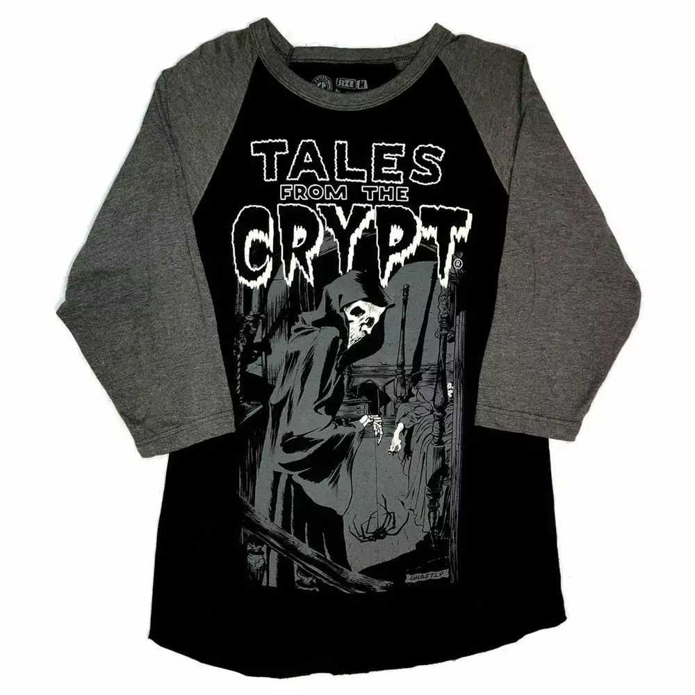 EC Comics Tales From The Crypt Grim Reaper Longsleeve Tee 3 EC Comics Tales From The Crypt Grim Reaper Longsleeve Tee