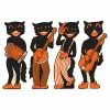 Monster-A-GoGo Vintage Halloween Scat Cat Band Cutouts