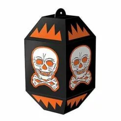 Vintage Halloween Skull Paper Lanterns