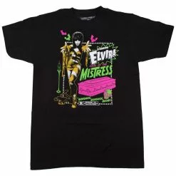 Elvira Mummy Curse Mens T-Shirt