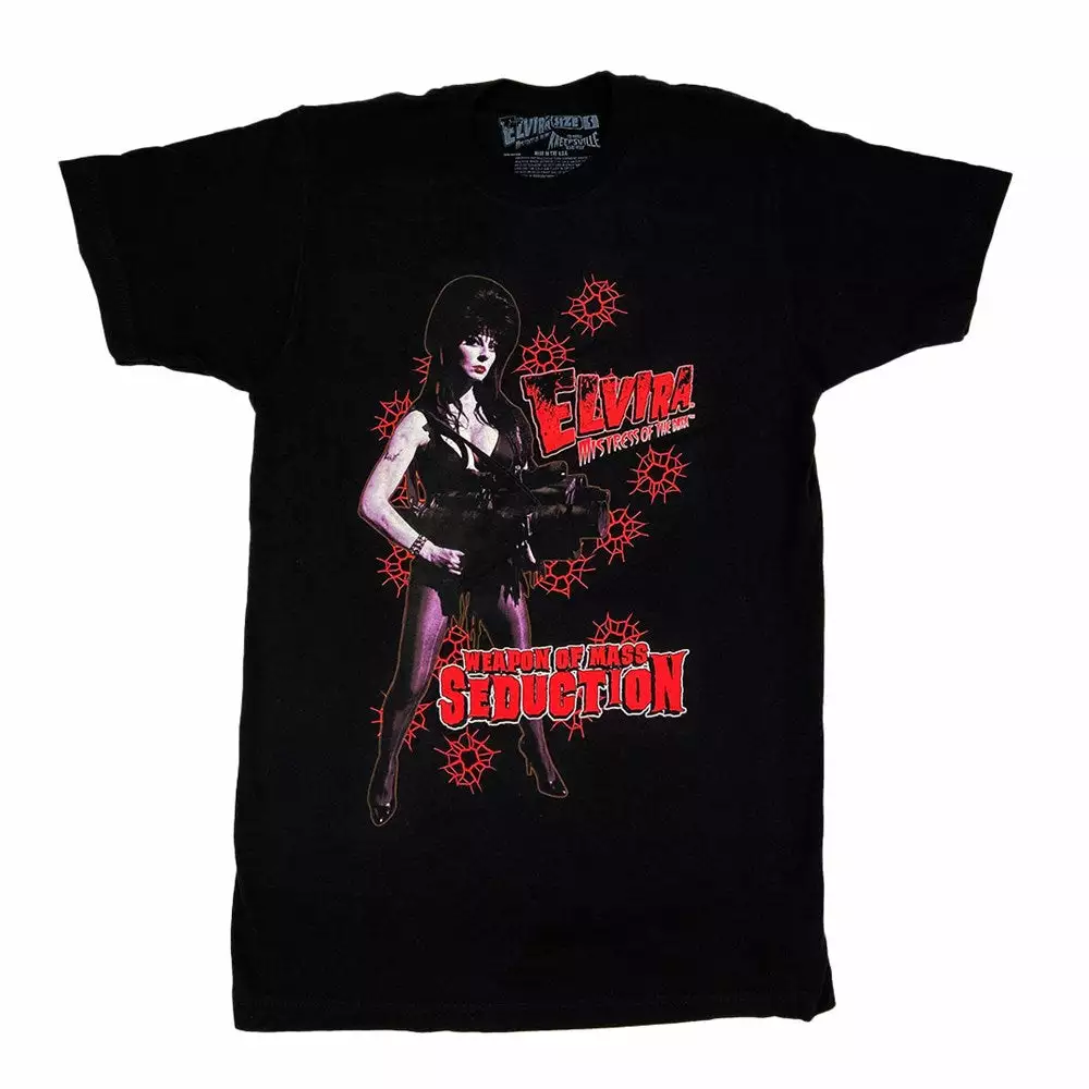 Men's Elvira Rambo Mens Tshirt 3 Men's Elvira Rambo Mens Tshirt