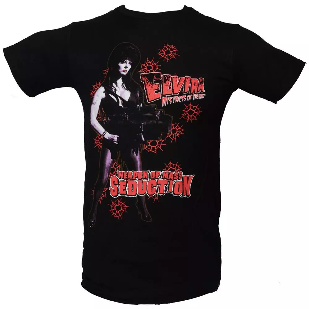 Men's Elvira Rambo Mens Tshirt 4 Men's Elvira Rambo Mens Tshirt