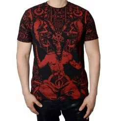 Kreepsville 666 Baphomet Script Jumbo T-shirt Men's