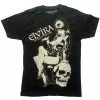 Elvira Comic Skull Men's T-shirt