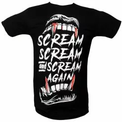 Kreepsville Scream, Scream And Scream Mens Tshirt