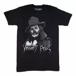 Vincent Price Horror Host Tshirt Men's