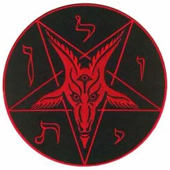 Kreepsville Satanic Circle XL Back Patch