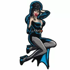 Accessories Elvira Bat Woman Patch
