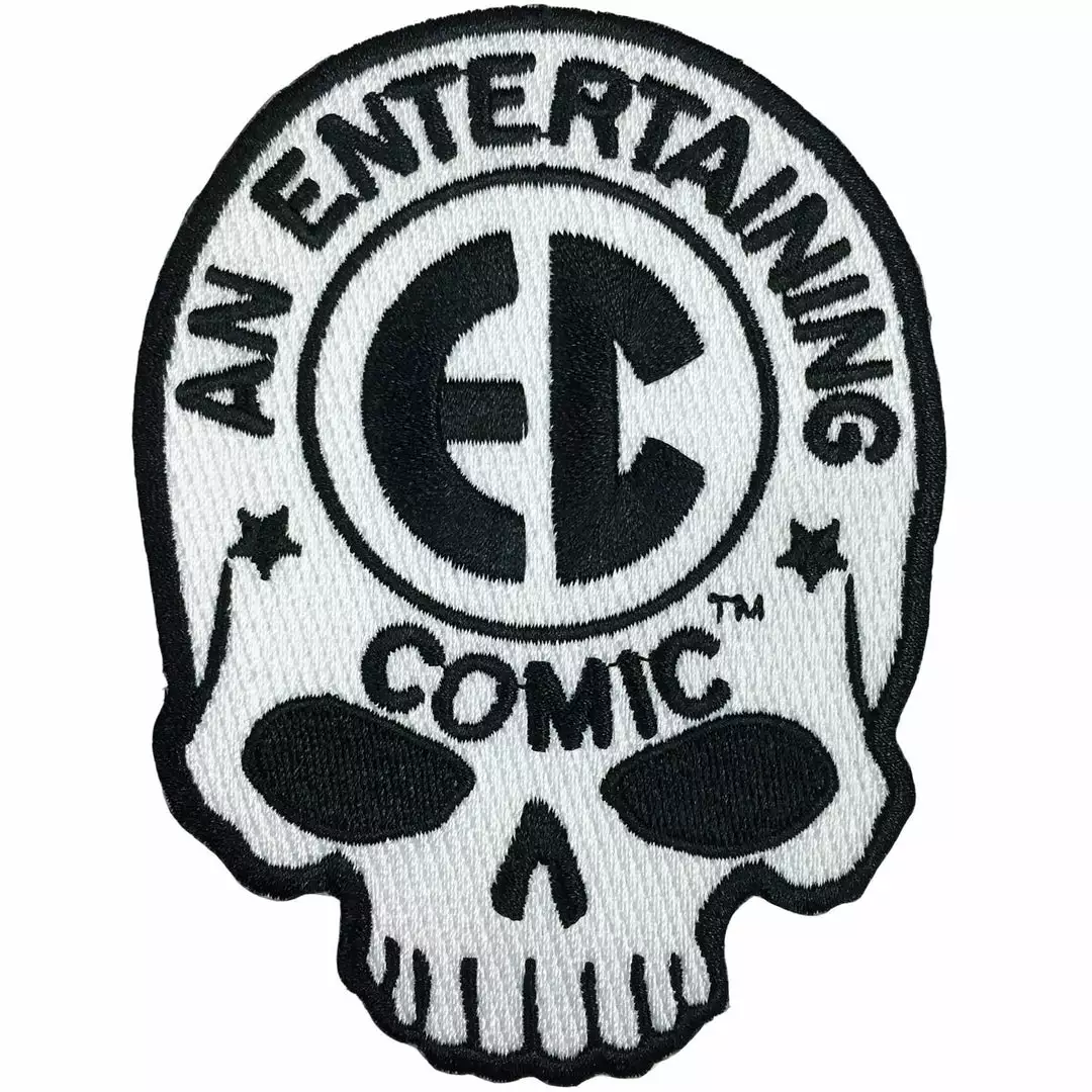 EC Comics EC Comic Skull Logo Patch Accessories 3 EC Comics EC Comic Skull Logo Patch Accessories