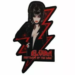 Accessories Elvira Red Bolt Patch