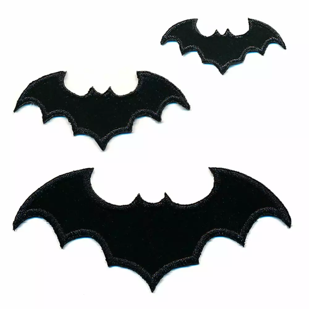 Kreepsville Flying Bats Patch Set 3 Kreepsville Flying Bats Patch Set