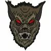 Kreepsville Graves Monster Grey Wolf Patch Patches