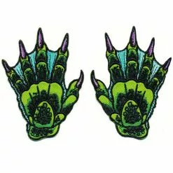 Kreepsville Creature Hands Patch Pair