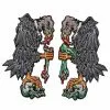Kreepsville Vulture Patch Pair