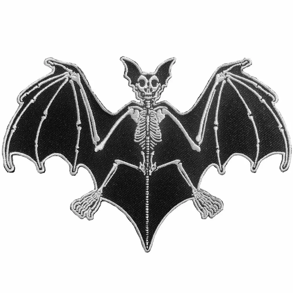 Kreepsville Accessories Skelli Bones Bat Patch 3 Kreepsville Accessories Skelli Bones Bat Patch
