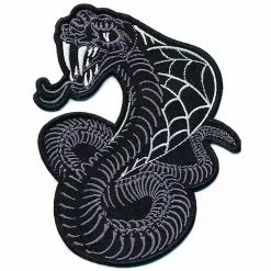 Kreepsville Skelli Cobra Snake Patch Accessories