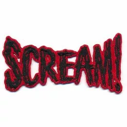 Kreepsville Scream Text Red Patch Accessories