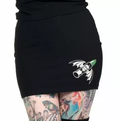 Kreepsville Glamour Ghoul Mini Skirt