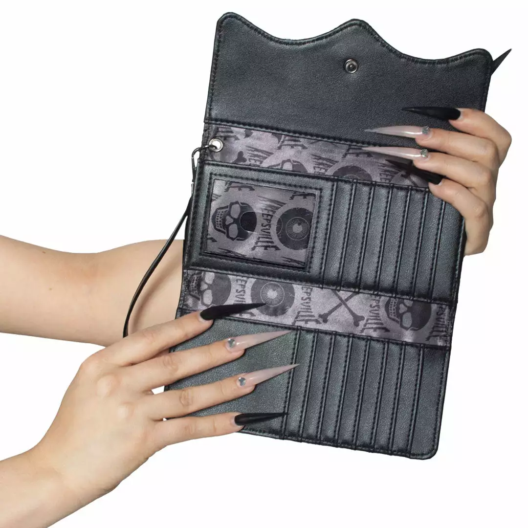 Kreepsville Death Repeat Trifold Wallet Accessories 7 Kreepsville Death Repeat Trifold Wallet Accessories