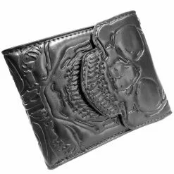 Kreepsville Accessories Skull Ribcage Bi Fold Wallet
